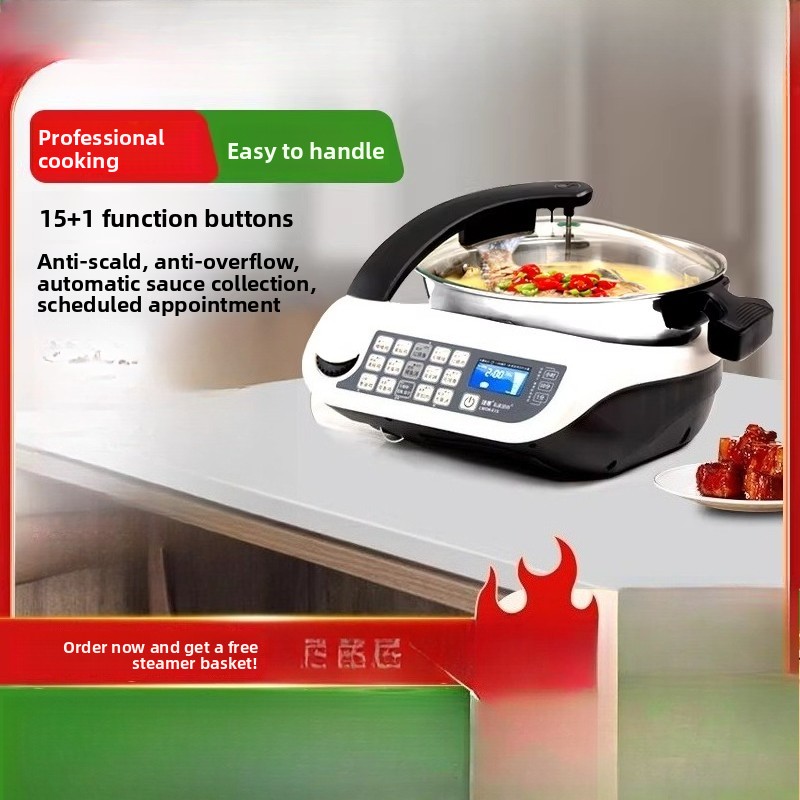 Robot da cucina intelligente E - Home Cooking Oil recensione e prezzo